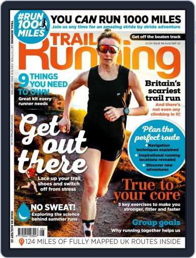 Trail Running August 1st, 2022 Digital Back Issue Cover