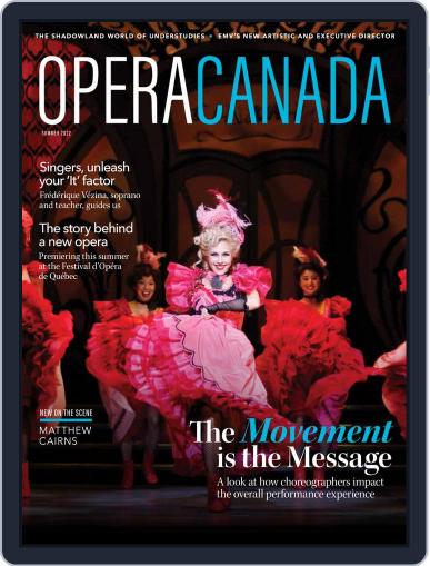 Opera Canada June 28th, 2022 Digital Back Issue Cover