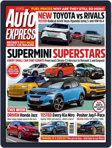 Auto Express July 13th, 2022 Digital Back Issue Cover
