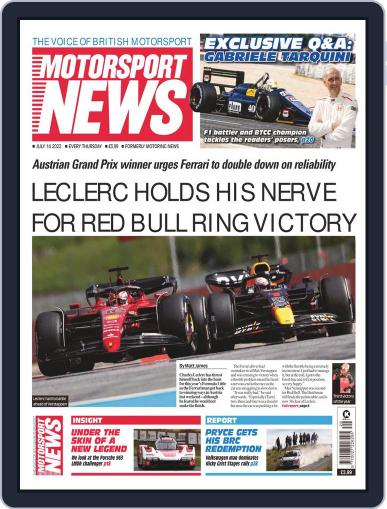 Motorsport News July 14th, 2022 Digital Back Issue Cover