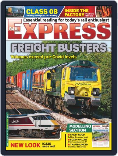 Rail Express August 1st, 2022 Digital Back Issue Cover