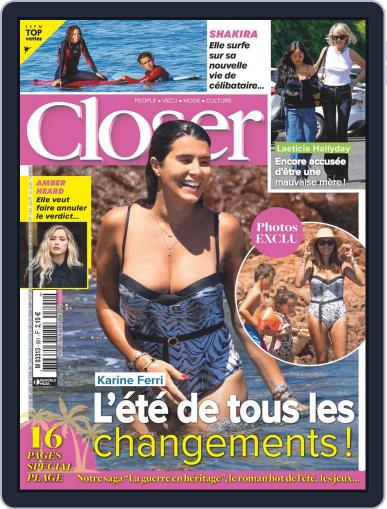 Closer France July 8th, 2022 Digital Back Issue Cover