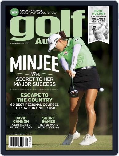 Golf Australia August 1st, 2022 Digital Back Issue Cover