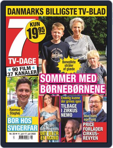 7 TV-Dage July 11th, 2022 Digital Back Issue Cover