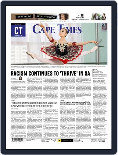 Cape Times July 14th, 2022 Digital Back Issue Cover
