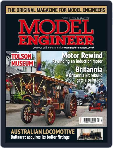 Model Engineer July 12th, 2022 Digital Back Issue Cover