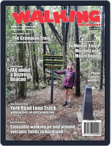Walking New Zealand August 1st, 2022 Digital Back Issue Cover