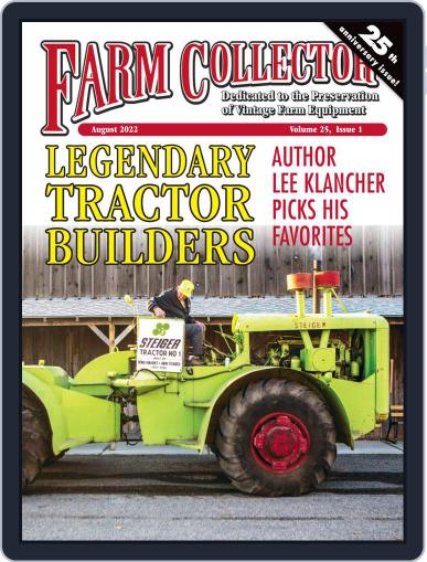 Farm Collector August 1st, 2022 Digital Back Issue Cover