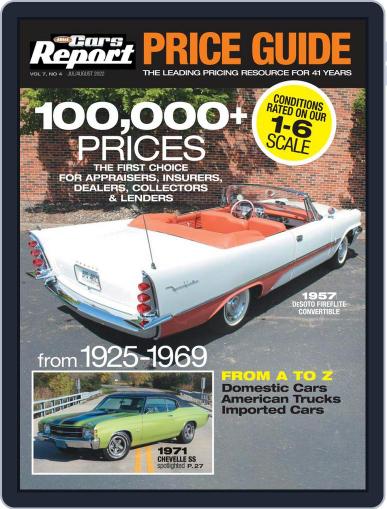 Old Cars Report Price Guide July 1st, 2022 Digital Back Issue Cover