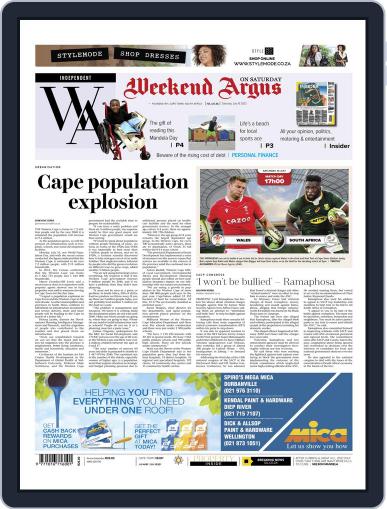 Weekend Argus Saturday July 16th, 2022 Digital Back Issue Cover