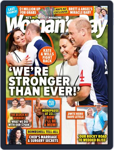 Woman's Day Magazine NZ July 25th, 2022 Digital Back Issue Cover