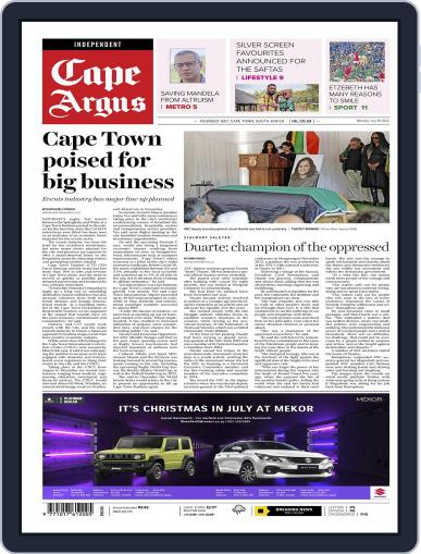 Cape Argus July 18th, 2022 Digital Back Issue Cover