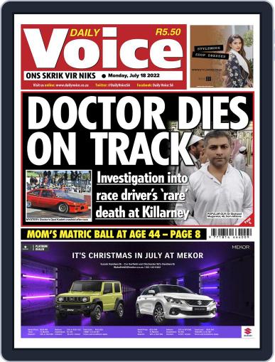 Daily Voice July 18th, 2022 Digital Back Issue Cover