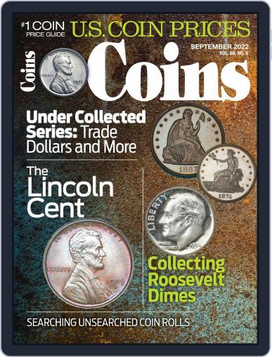 Coins September 1st, 2022 Digital Back Issue Cover