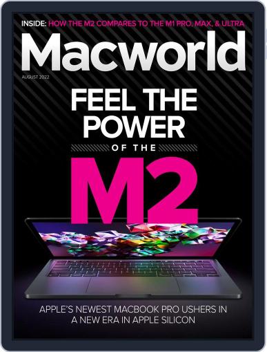 Macworld August 1st, 2022 Digital Back Issue Cover