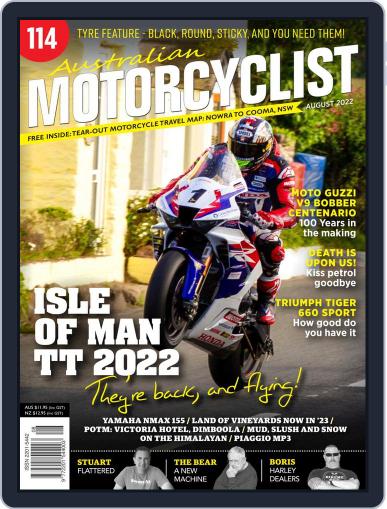 Australian Motorcyclist August 1st, 2022 Digital Back Issue Cover