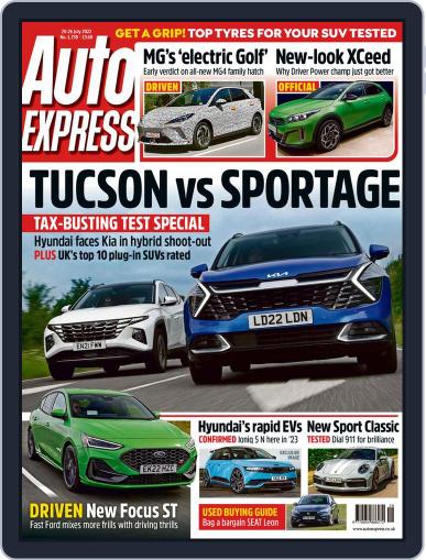 Auto Express July 20th, 2022 Digital Back Issue Cover