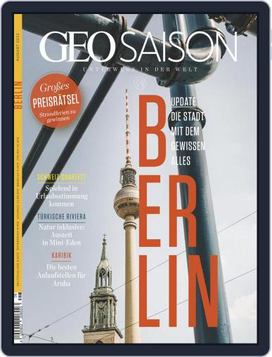 GEO Saison August 1st, 2022 Digital Back Issue Cover