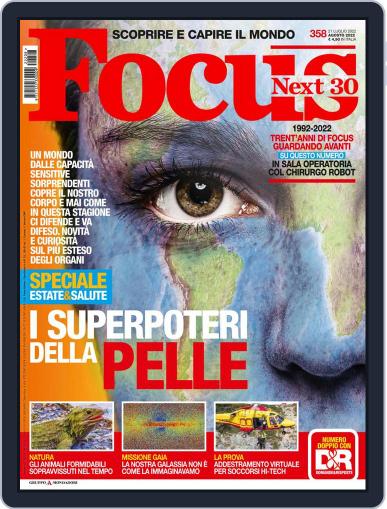 Focus Italia August 1st, 2022 Digital Back Issue Cover