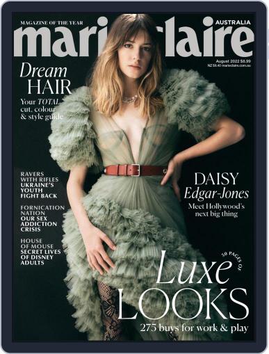 Marie Claire Australia August 1st, 2022 Digital Back Issue Cover