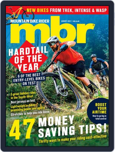 Mountain Bike Rider August 1st, 2022 Digital Back Issue Cover