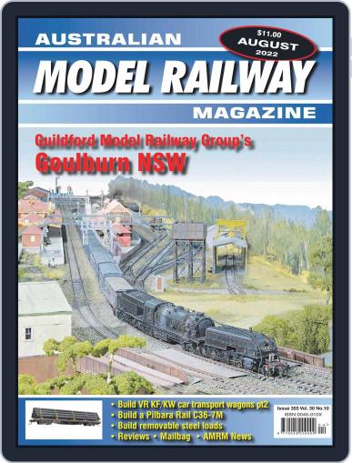 Australian Model Railway August 1st, 2022 Digital Back Issue Cover