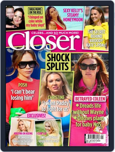 Closer July 23rd, 2022 Digital Back Issue Cover
