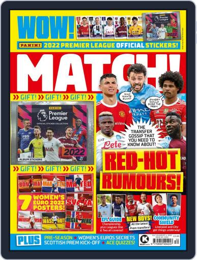MATCH! July 19th, 2022 Digital Back Issue Cover