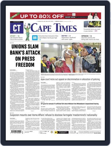 Cape Times July 21st, 2022 Digital Back Issue Cover