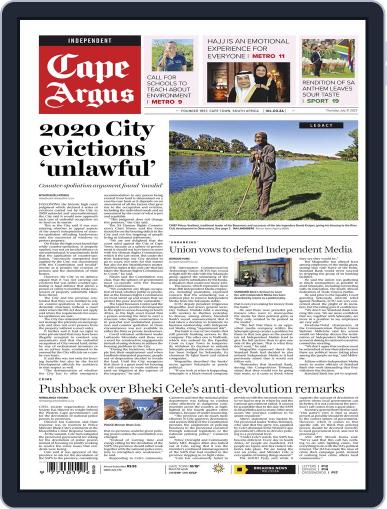 Cape Argus July 21st, 2022 Digital Back Issue Cover