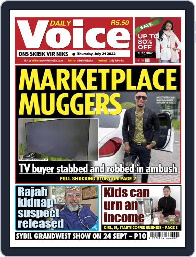 Daily Voice July 21st, 2022 Digital Back Issue Cover