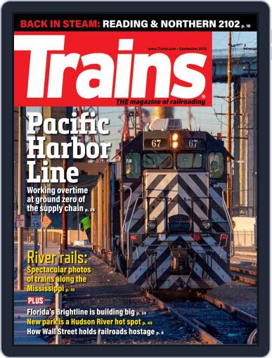 Trains (Digital) September 1st, 2022 Issue Cover