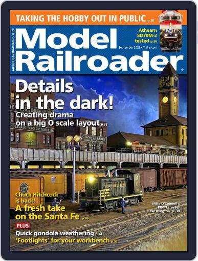 Model Railroader September 1st, 2022 Digital Back Issue Cover