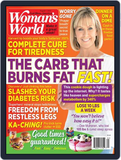 Woman's World August 1st, 2022 Digital Back Issue Cover