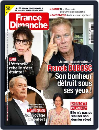 France Dimanche July 22nd, 2022 Digital Back Issue Cover