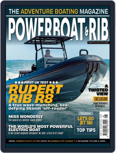 Powerboat & RIB August 1st, 2022 Digital Back Issue Cover