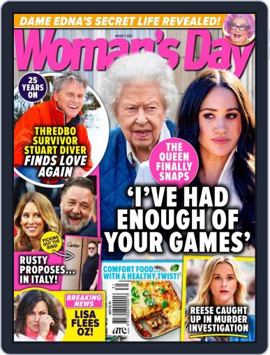 Woman's Day Australia August 1st, 2022 Digital Back Issue Cover