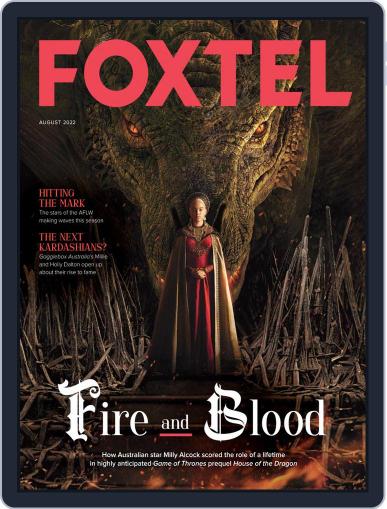 Foxtel August 1st, 2022 Digital Back Issue Cover