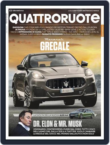 Quattroruote July 1st, 2022 Digital Back Issue Cover