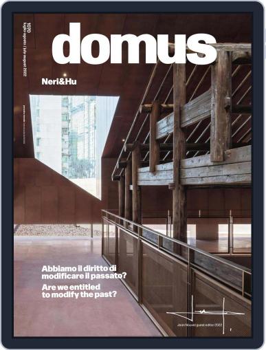 Domus July 1st, 2022 Digital Back Issue Cover