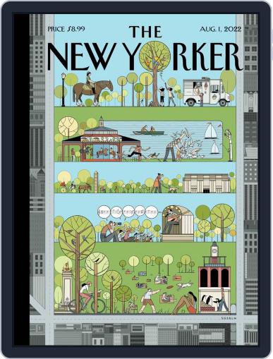 The New Yorker August 1st, 2022 Digital Back Issue Cover