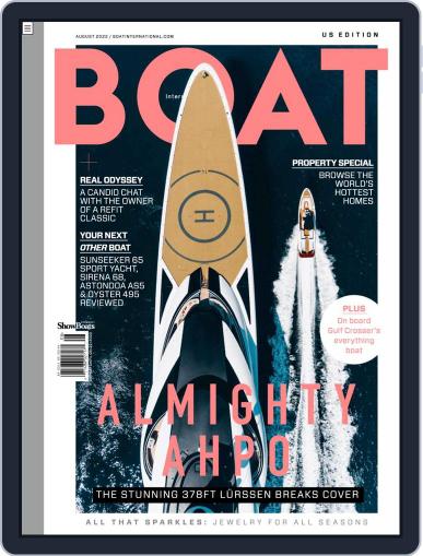 Boat International US Edition August 1st, 2022 Digital Back Issue Cover