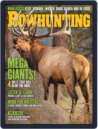 Petersen's Bowhunting September 1st, 2022 Digital Back Issue Cover