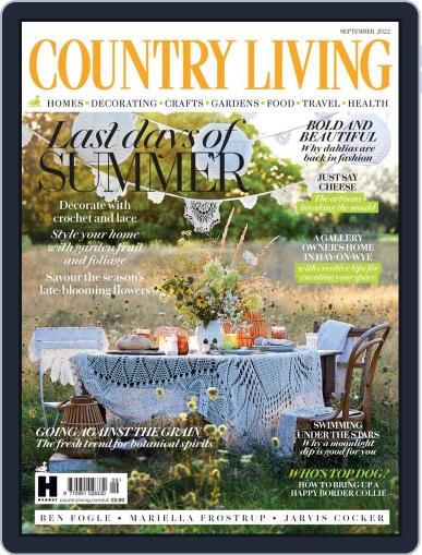 Country Living UK September 1st, 2022 Digital Back Issue Cover
