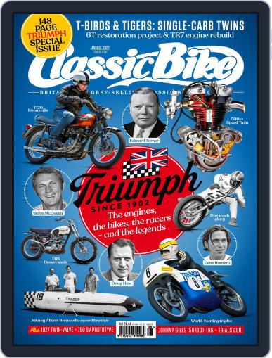 Classic Bike July 27th, 2022 Digital Back Issue Cover