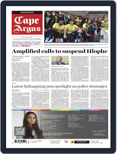 Cape Argus July 27th, 2022 Digital Back Issue Cover