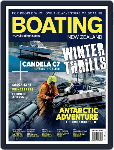Boating NZ August 1st, 2022 Digital Back Issue Cover