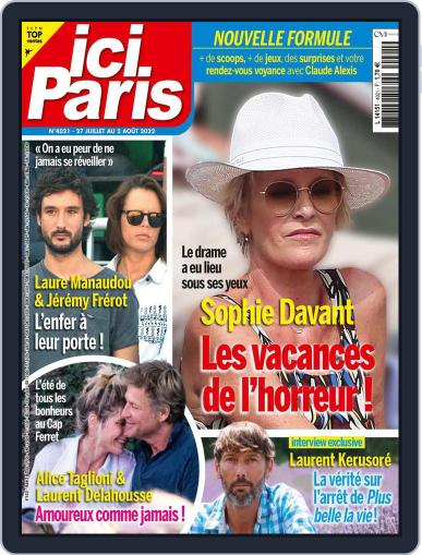 Ici Paris July 27th, 2022 Digital Back Issue Cover