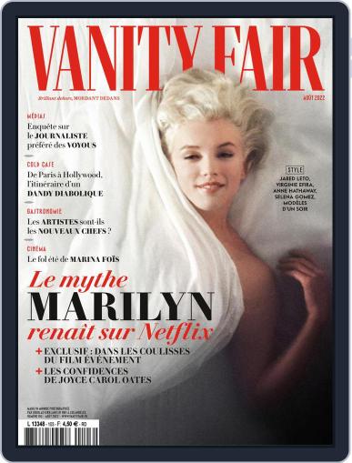 Vanity Fair France August 1st, 2022 Digital Back Issue Cover