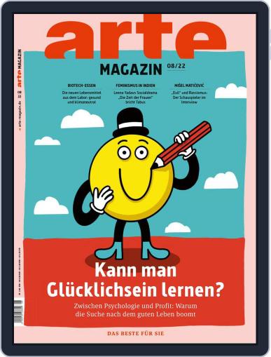 Arte Magazin August 1st, 2022 Digital Back Issue Cover